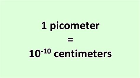 cm to picometer|Iba pa.
